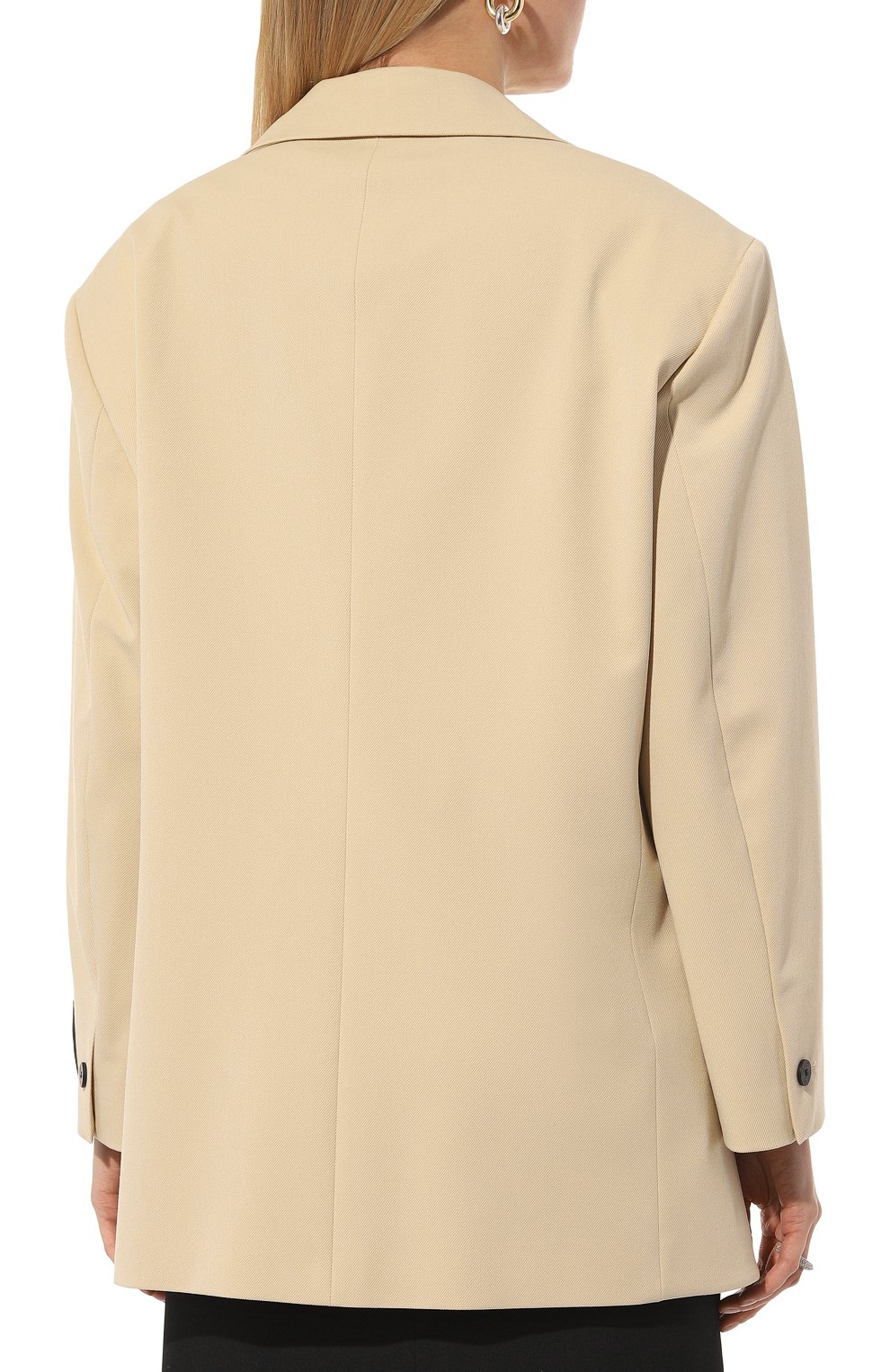 Жакет HUGO кремового цвета по цене 29950 руб., арт. 50489257, фото 4 Жакет HUGO, арт. 50489257, фото 4