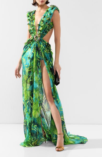 Шелковое платье VERSACE, арт. A86682/A234695, фото 2