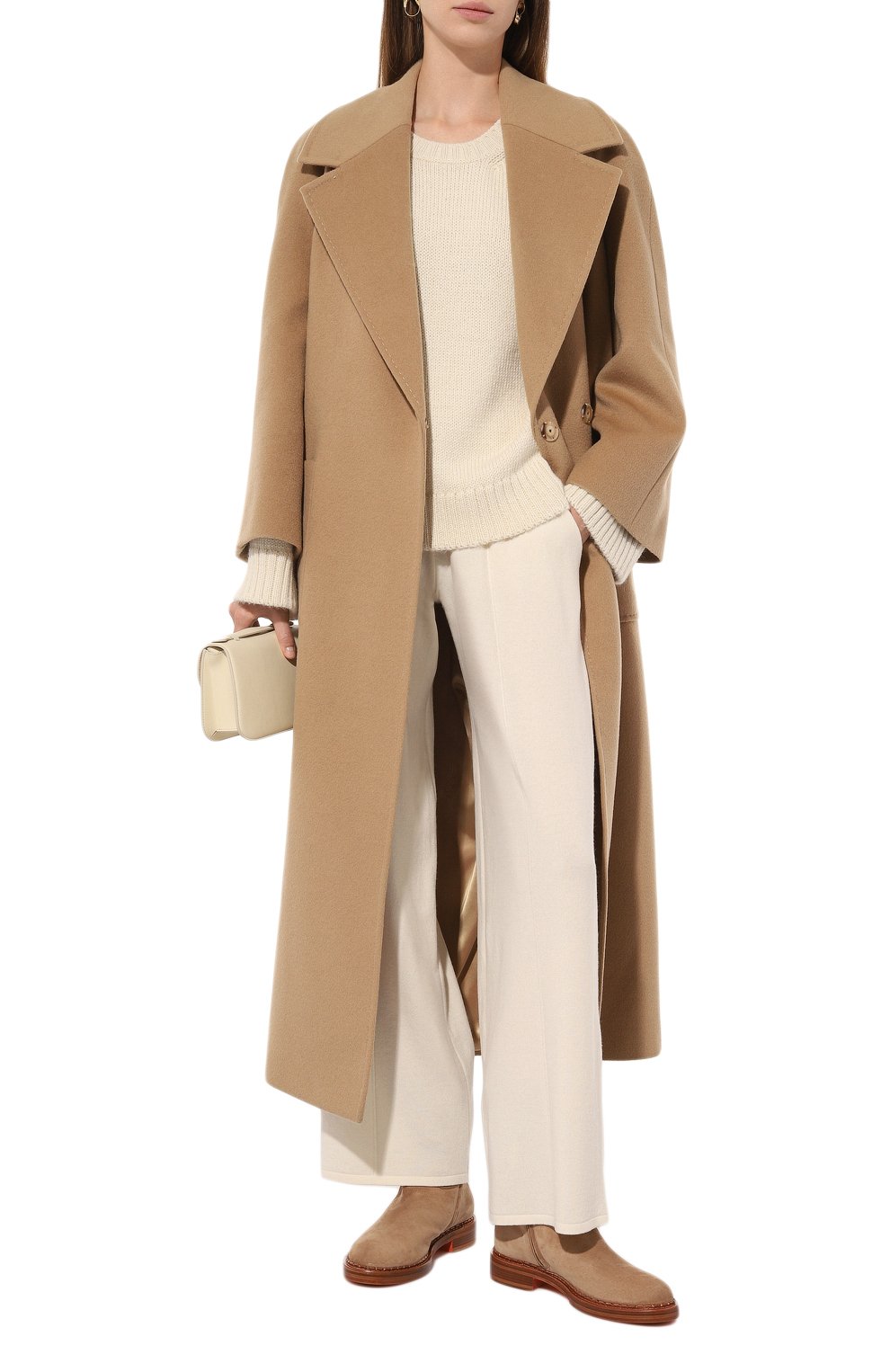 Замшевые полусапоги SANTONI, арт. WSAG71184BJ2AHMU, фото 2