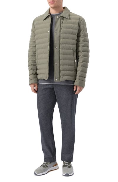 Хлопковая футболка BRUNELLO CUCINELLI, арт. M0B137451G, фото 2