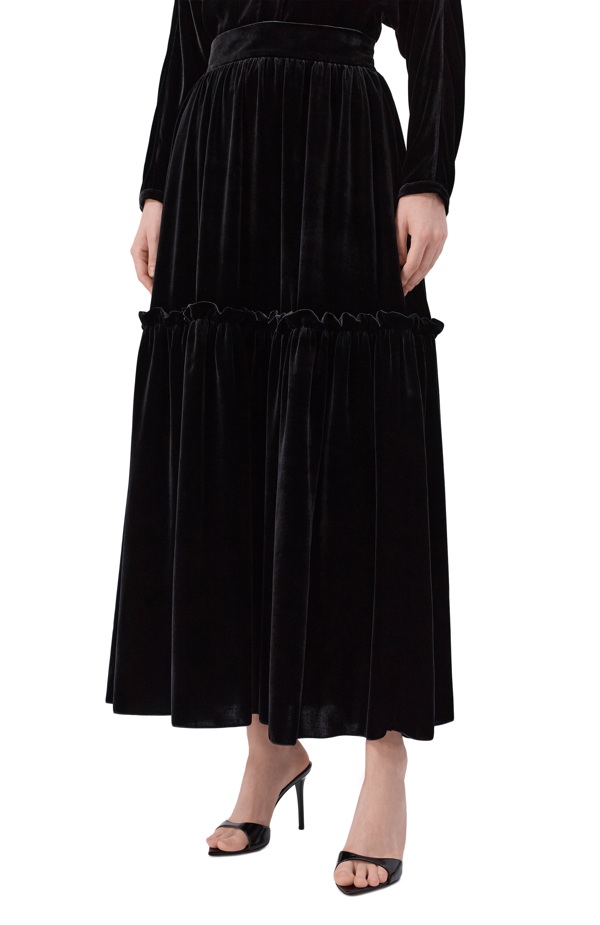 Бархатная юбка GIULIA GURMAN, арт. D04, фото 3