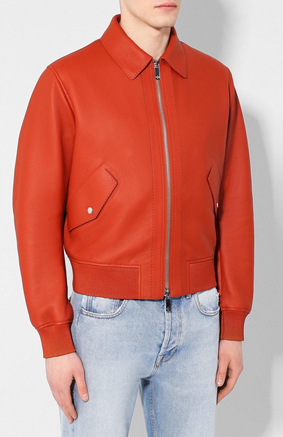 Кожаный бомбер BERLUTI, арт. R17LBL72-001, фото 3