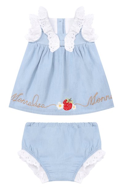 Комплект из платья и шорт MONNALISA, арт. 35G515