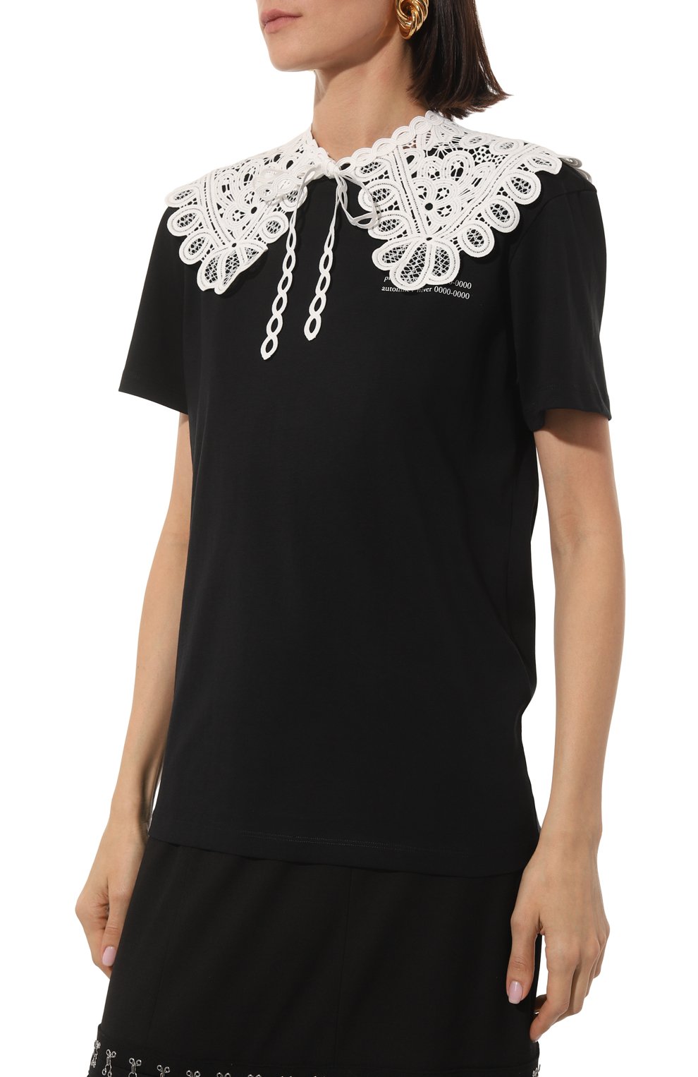 Хлопковая футболка ROKH, арт. R9CA22 CT, фото 3