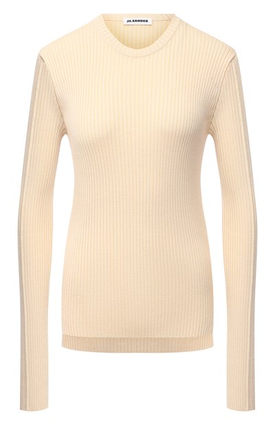 Женский пуловер из шерсти и вискозы JIL SANDER, арт. JSPS754055-WSY21268
