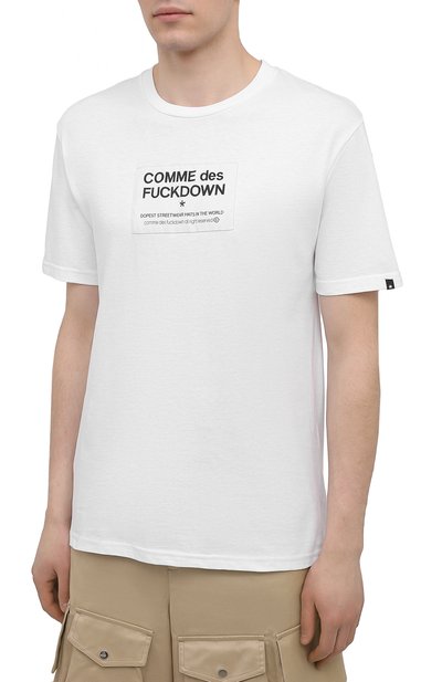 Хлопковая футболка COMME DES FUCKDOWN, арт. CDFU1113, фото 3