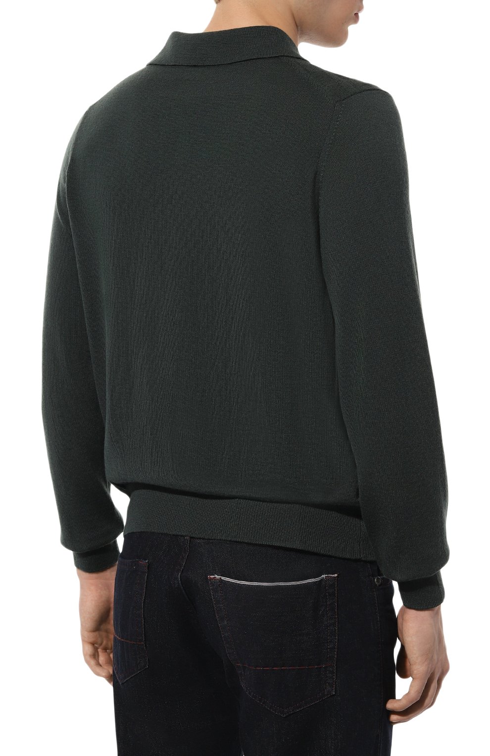 Шерстяное поло CANALI, арт. C0017/MK02152, фото 4