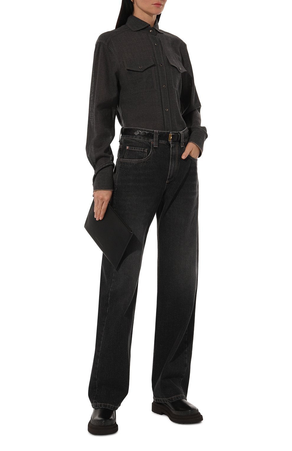 Шерстяная рубашка BRUNELLO CUCINELLI, арт. MP920MJ986, фото 2