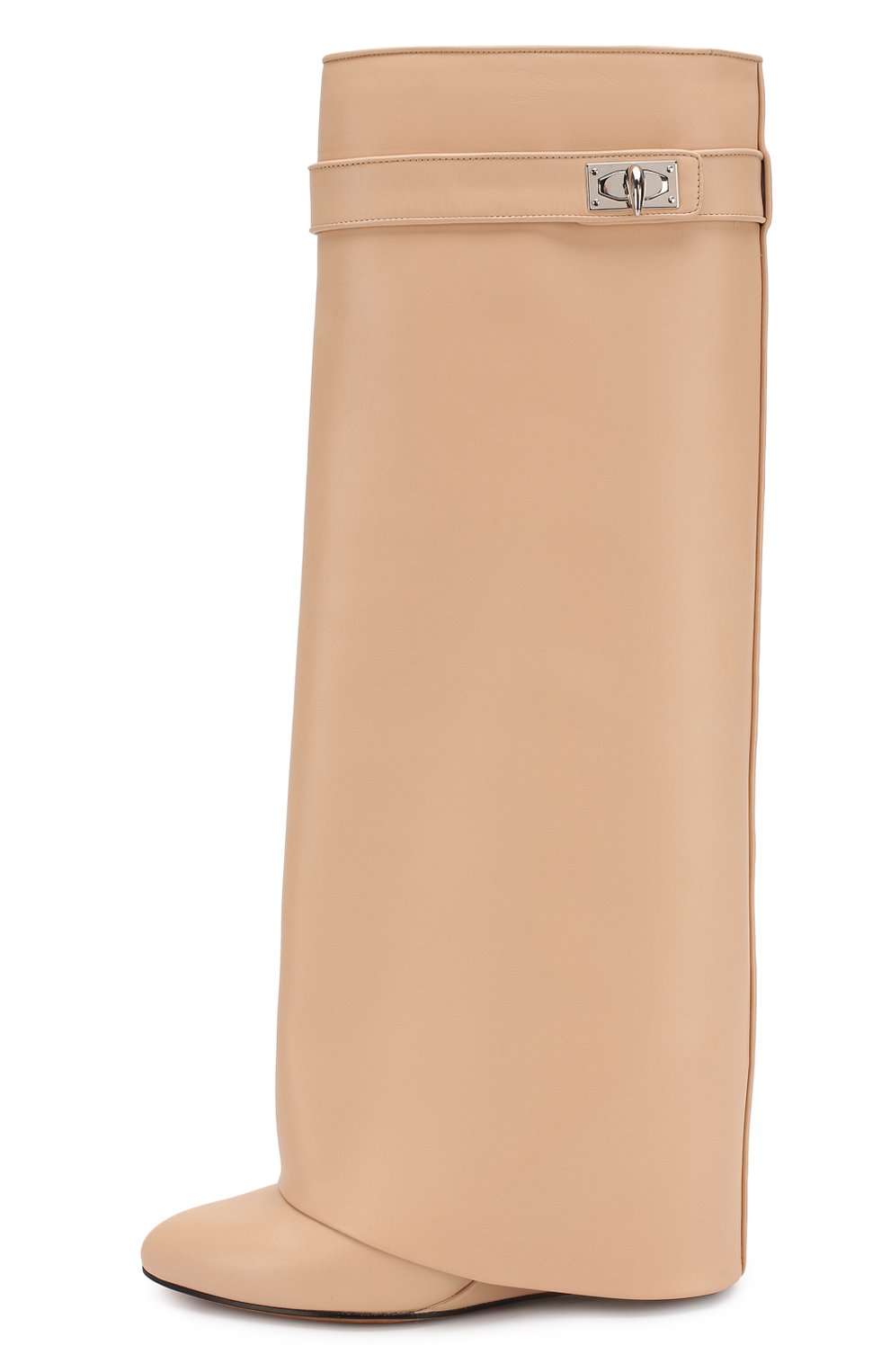 Кожаные сапоги shark lock GIVENCHY, арт. BE0/8905/004, фото 3