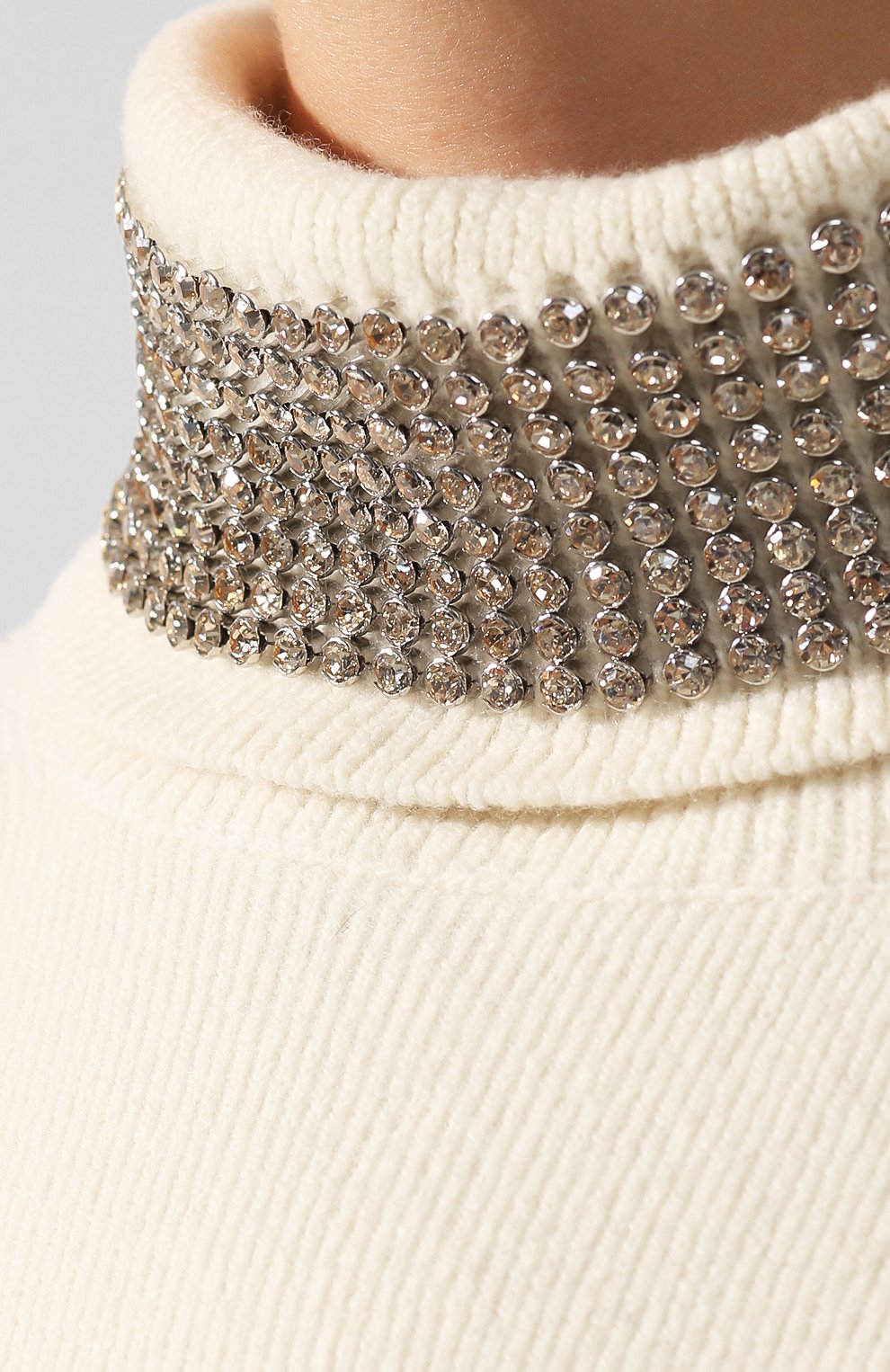 Шерстяной свитер ALEXANDER WANG кремового цвета по цене 126000 руб., арт. 1KC2191135, фото 5 Шерстяной свитер ALEXANDER WANG, арт. 1KC2191135, фото 5