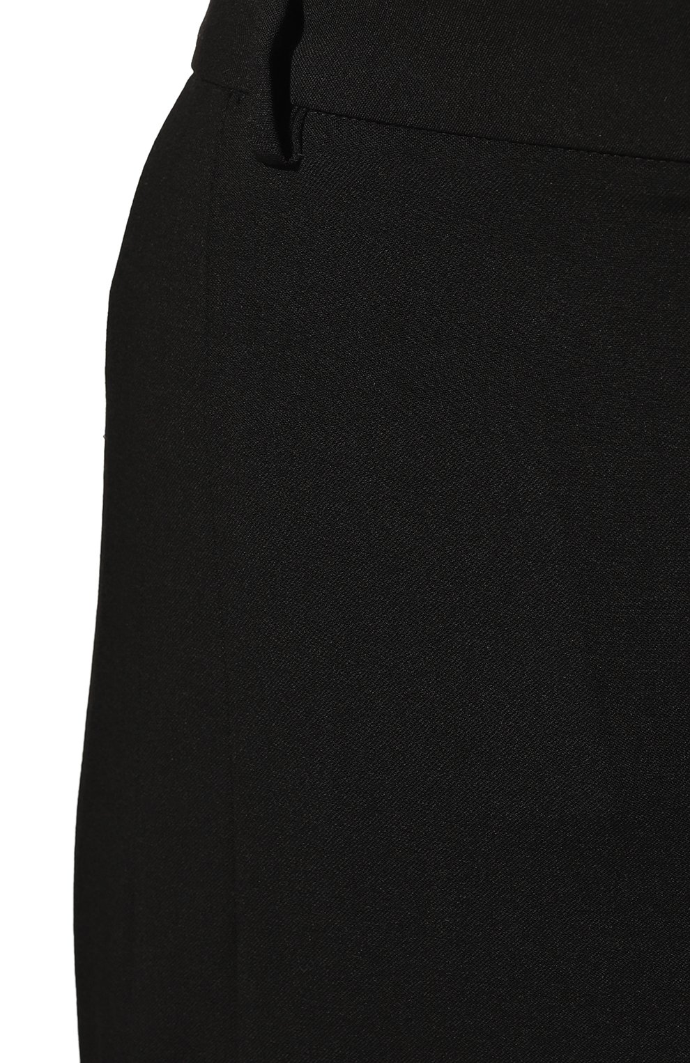 Шерстяные брюки DOLCE & GABBANA черного цвета по цене 124500 руб., арт. FTBYPT/FUBAJ, фото 5 Шерстяные брюки DOLCE & GABBANA, арт. FTBYPT/FUBAJ, фото 5