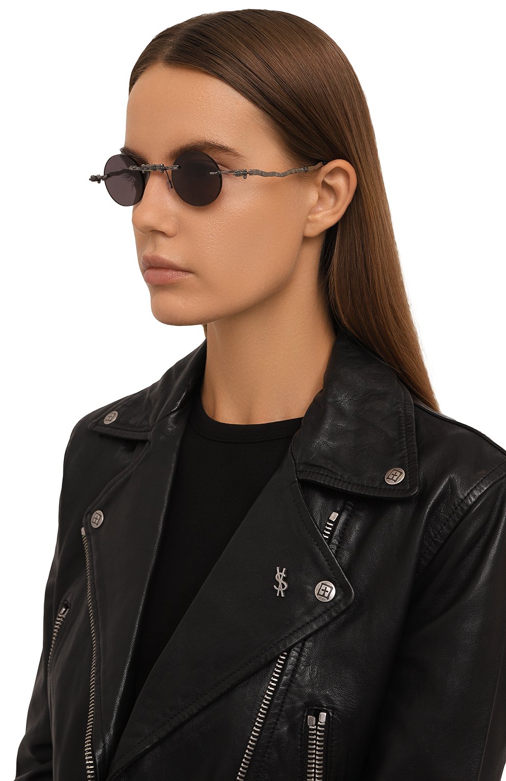 Солнцезащитные очки KUB0RAUM серого цвета по цене 106500 руб., арт. H42 BB GREY, фото 2 Солнцезащитные очки KUB0RAUM, арт. H42 BB GREY, фото 2