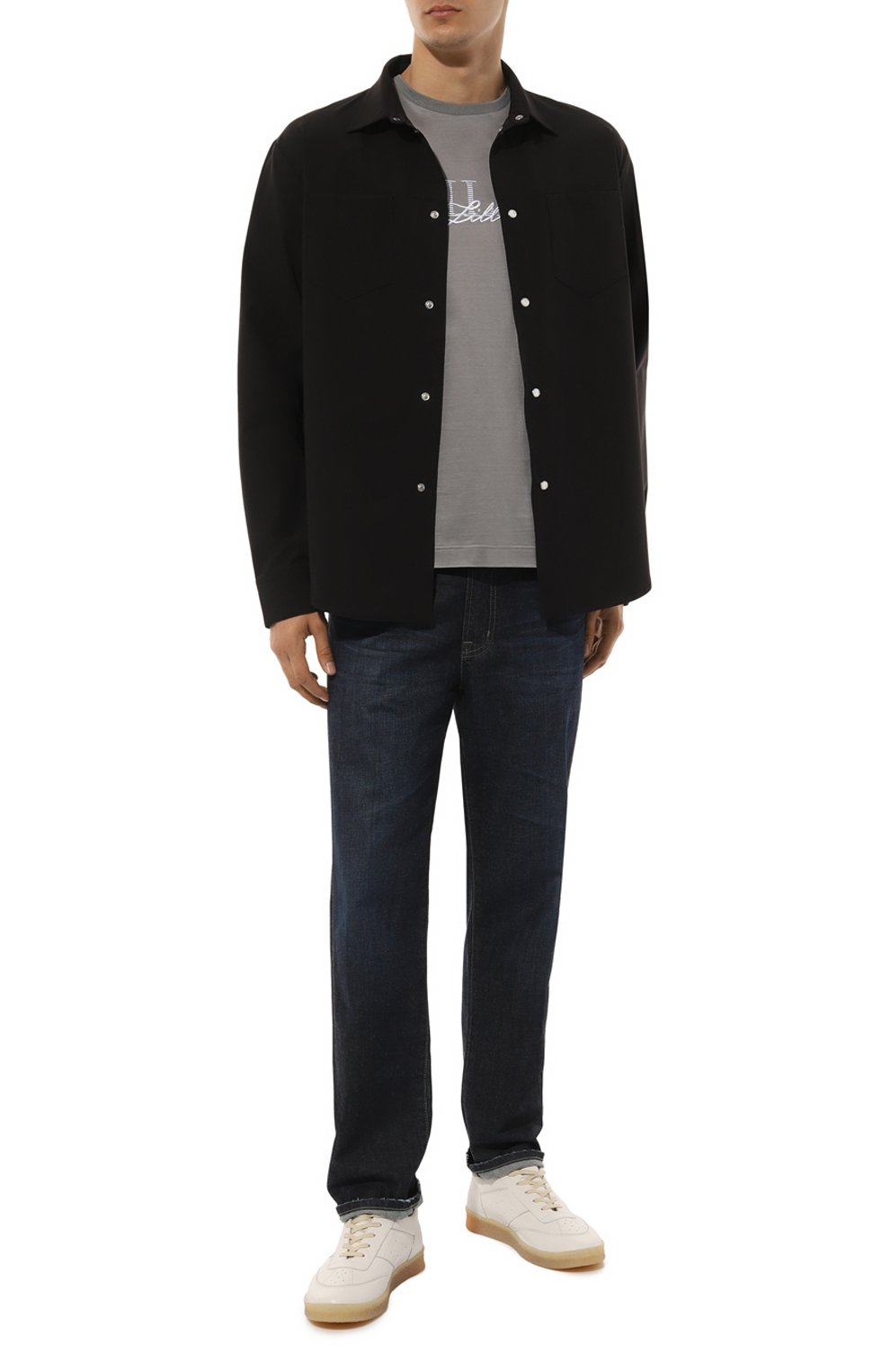 Хлопковая футболка ZILLI, арт. TSR02AM0110VZF173, фото 2