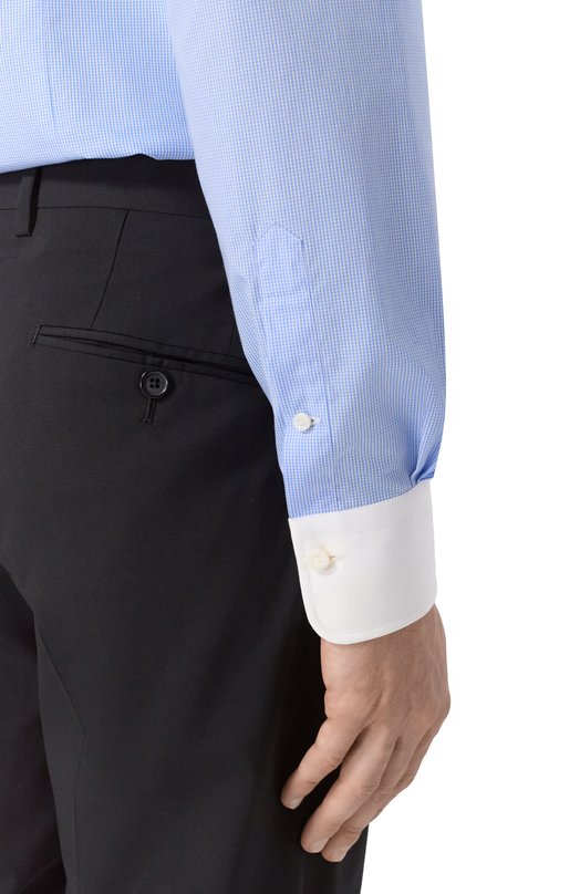 Хлопковая сорочка Alessandro Gherardi BP1-2G-7T/1X69 Синий  BP1-2G-7T/1X69 Фото 5