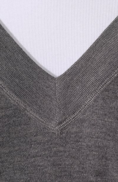 Шерстяное платье ALEXANDERWANG.T серого цвета по цене 41650 руб., арт. 4KC2196016, фото 5 Шерстяное платье ALEXANDERWANG.T, арт. 4KC2196016, фото 5