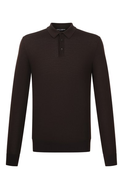 Мужская шерстяное поло DOLCE & GABBANA, арт. GXZ25T/JDVNI