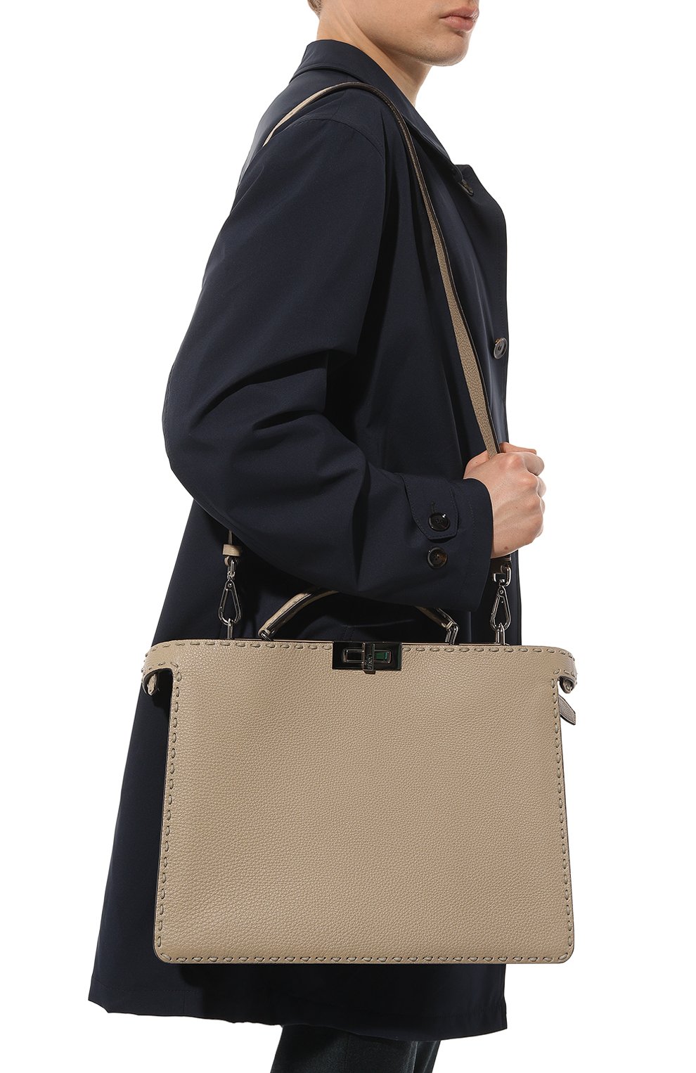 Кожаная сумка FENDI, арт. 7VA529 AP12, фото 2