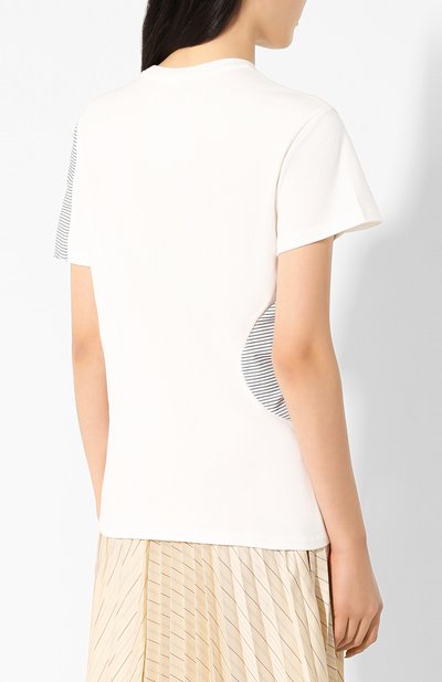 Хлопковая футболка AKIRA NAKA, арт. AR2046-WHBL, фото 4