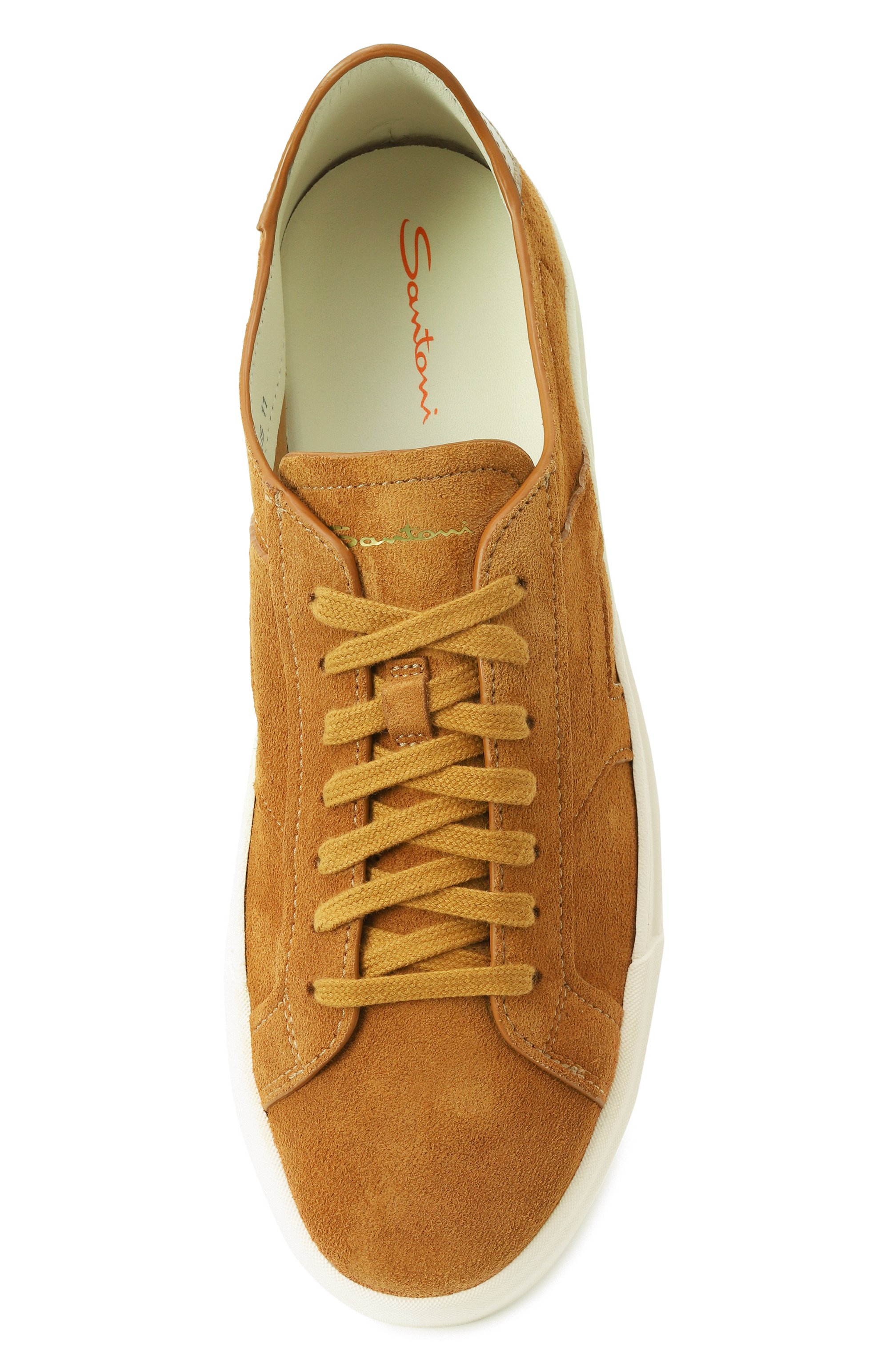 Замшевые кеды gloria SANTONI, арт. MBGG21967PNNCEAT, фото 6