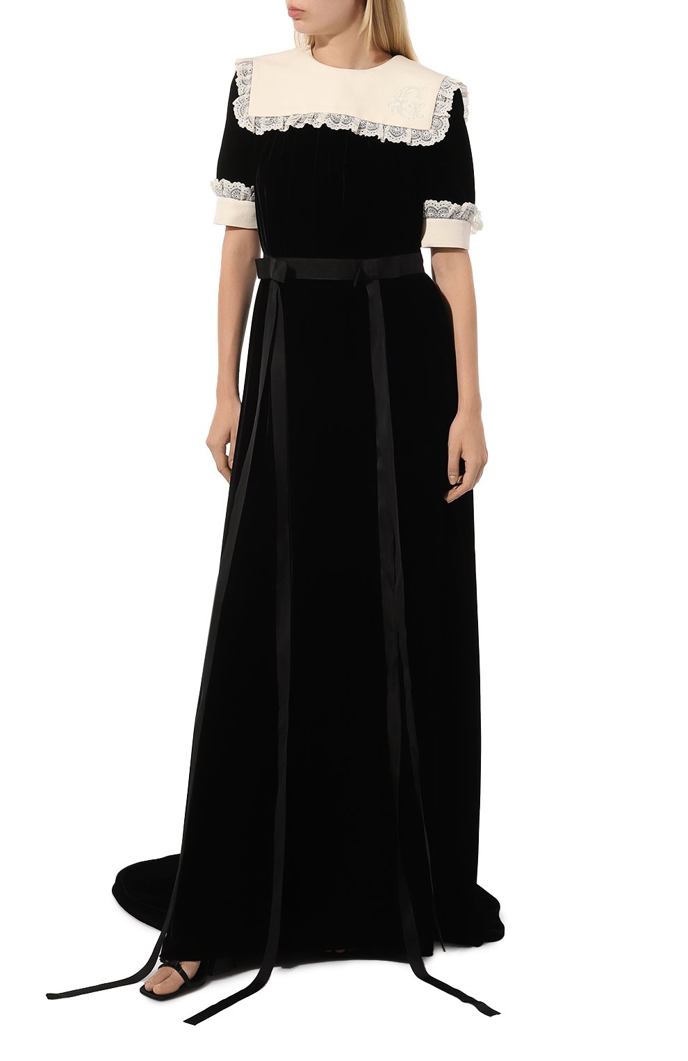 Бархатное платье GUCCI, арт. 637289 ZAFW7, фото 2