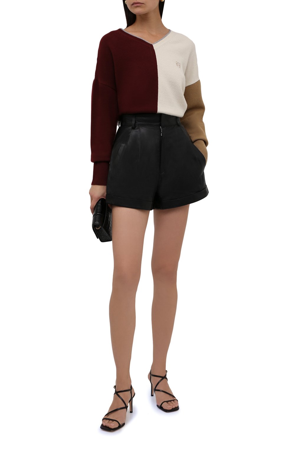 Кожаные шорты MANOKHI, арт. A000011, фото 2