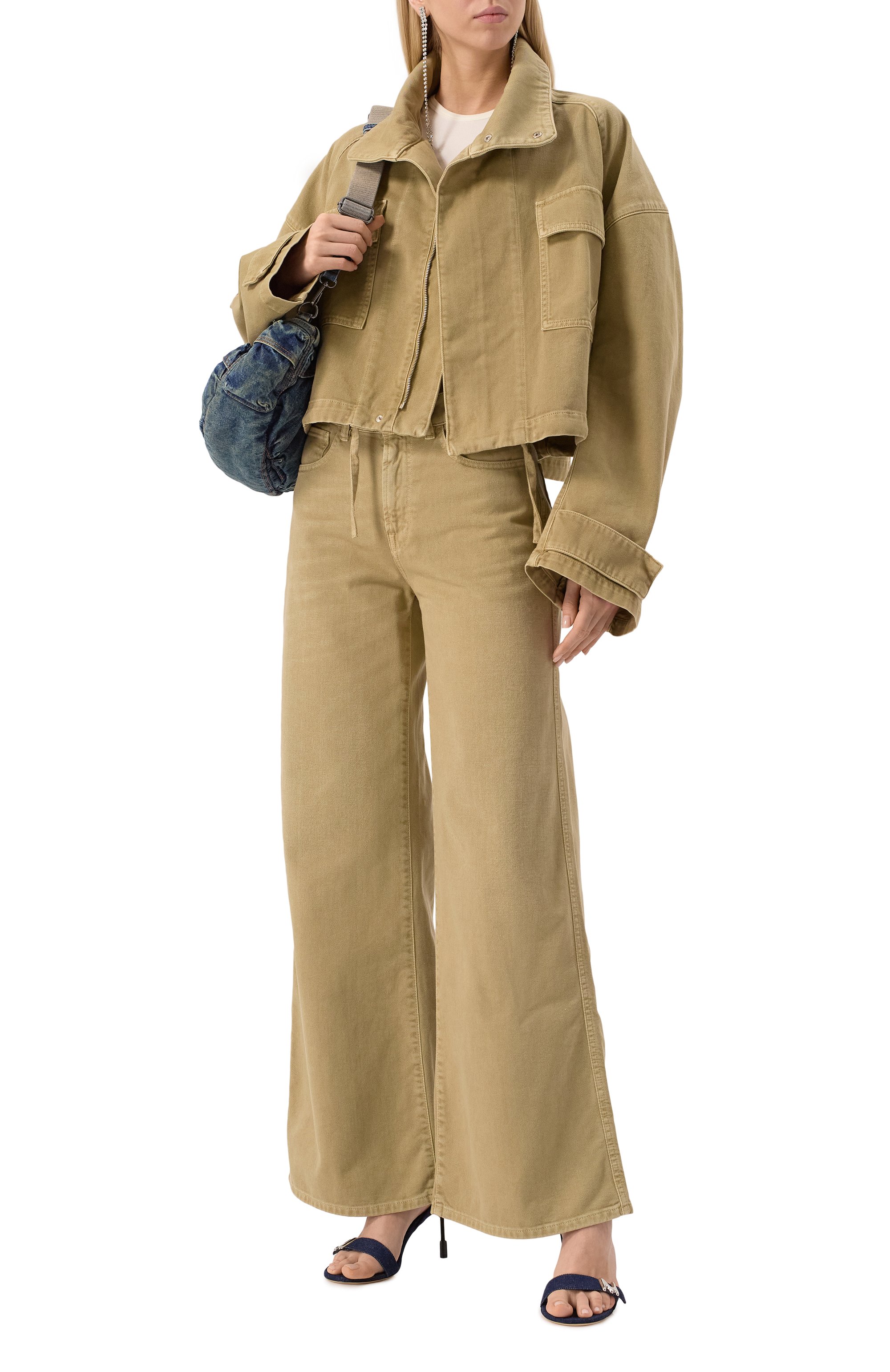 Джинсовая куртка 3X1, арт. 31-WJ5B06-DR1104/PARKA CR0P, фото 2