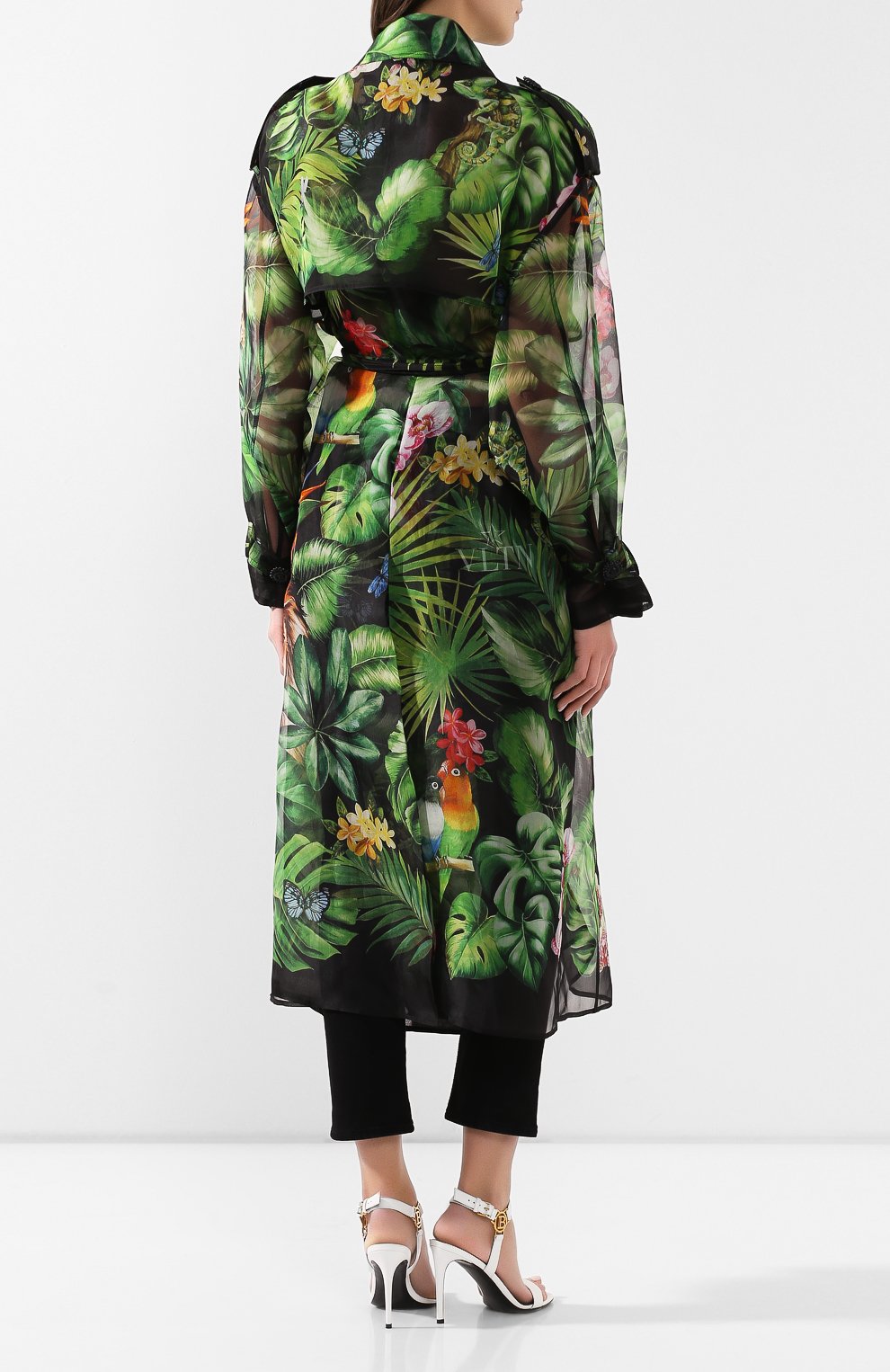 Шелковый тренч DOLCE & GABBANA, арт. F0Z73T/GDU47, фото 4