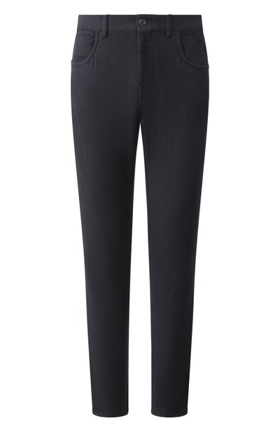 Мужские брюки из хлопка и шерсти CANALI, арт. V1551/AV05333