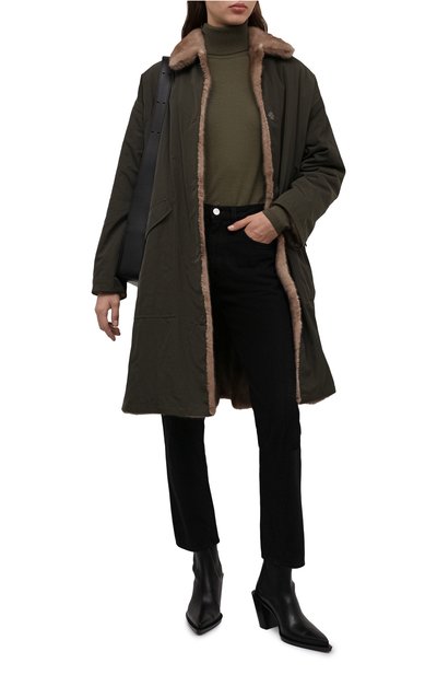 Двусторонняя парка с подкладкой из меха норки YS ARMY PARIS, арт. 22WFM04601A22X, фото 2