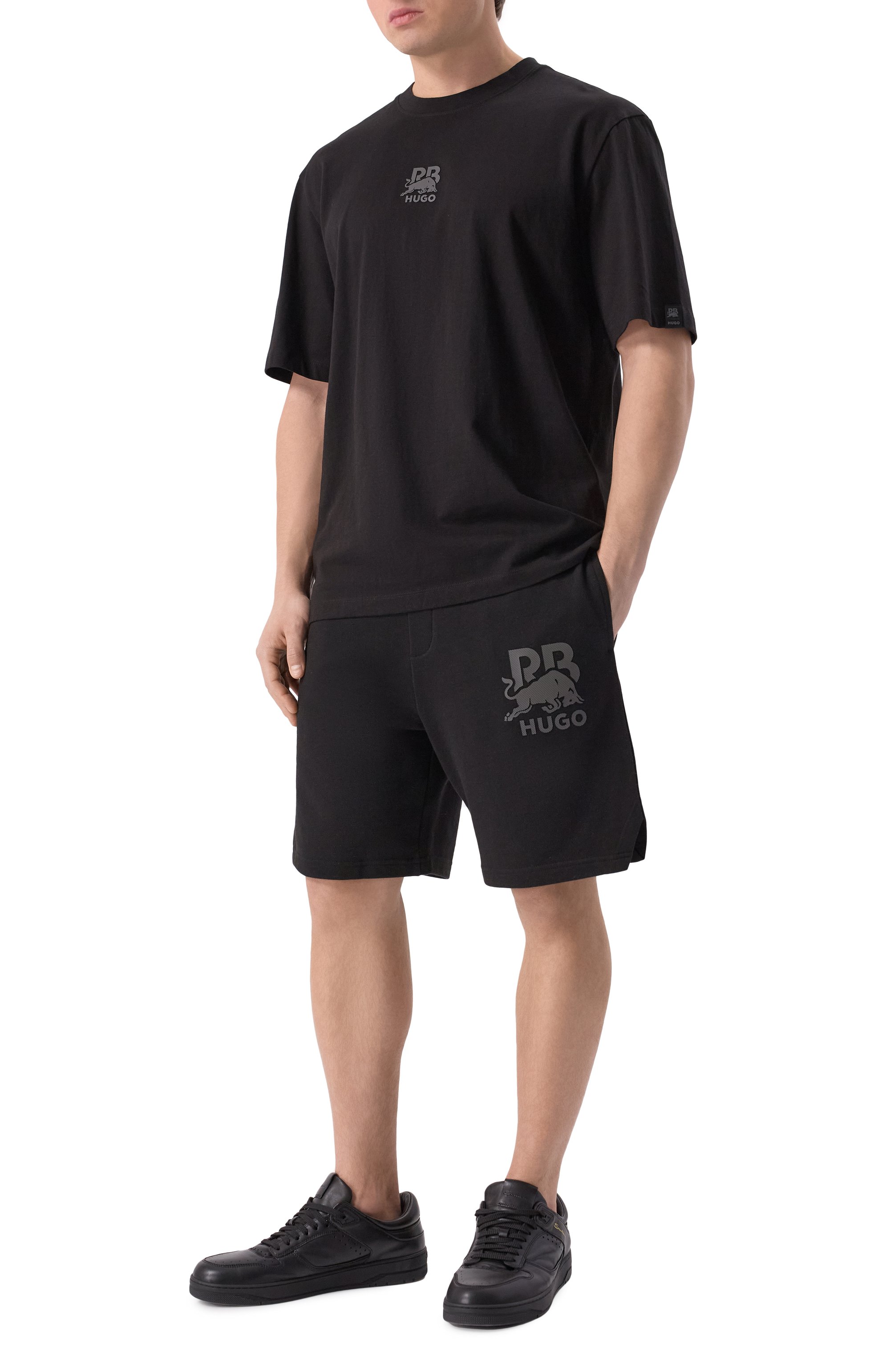 Хлопковая футболка hugo x rb HUGO, арт. 50542766, фото 2