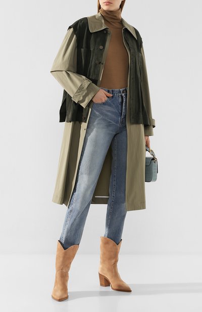 Замшевое пальто ERIKA CAVALLINI, арт. P0/P/P0SW01, фото 2