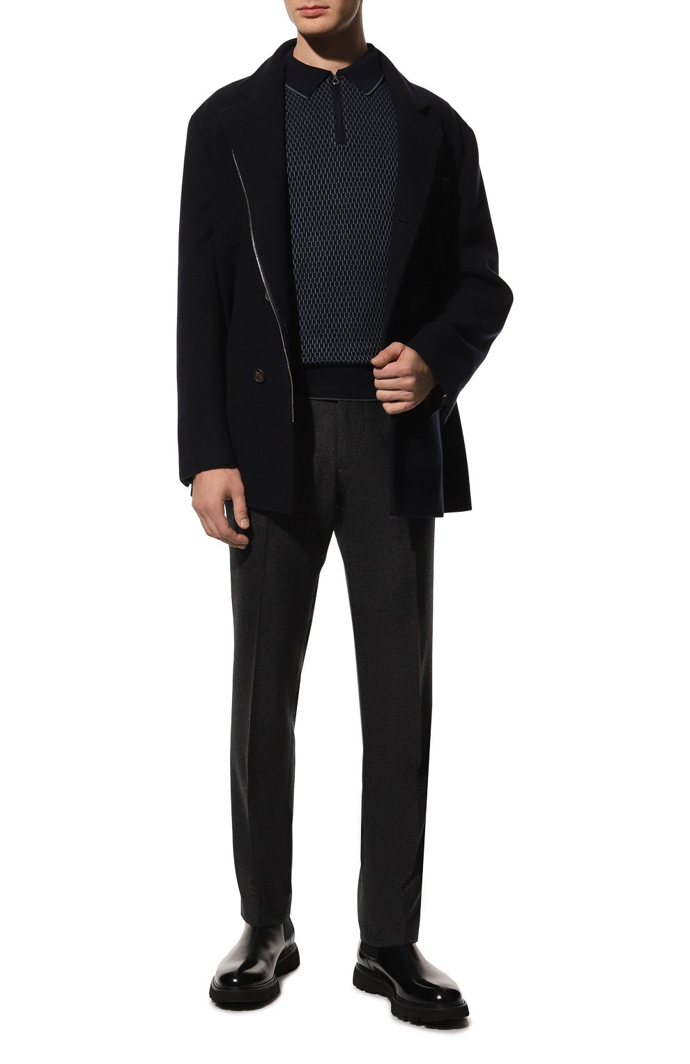 Поло из шерсти и шелка STEFANO RICCI, арт. K606310P30/F22463, фото 2