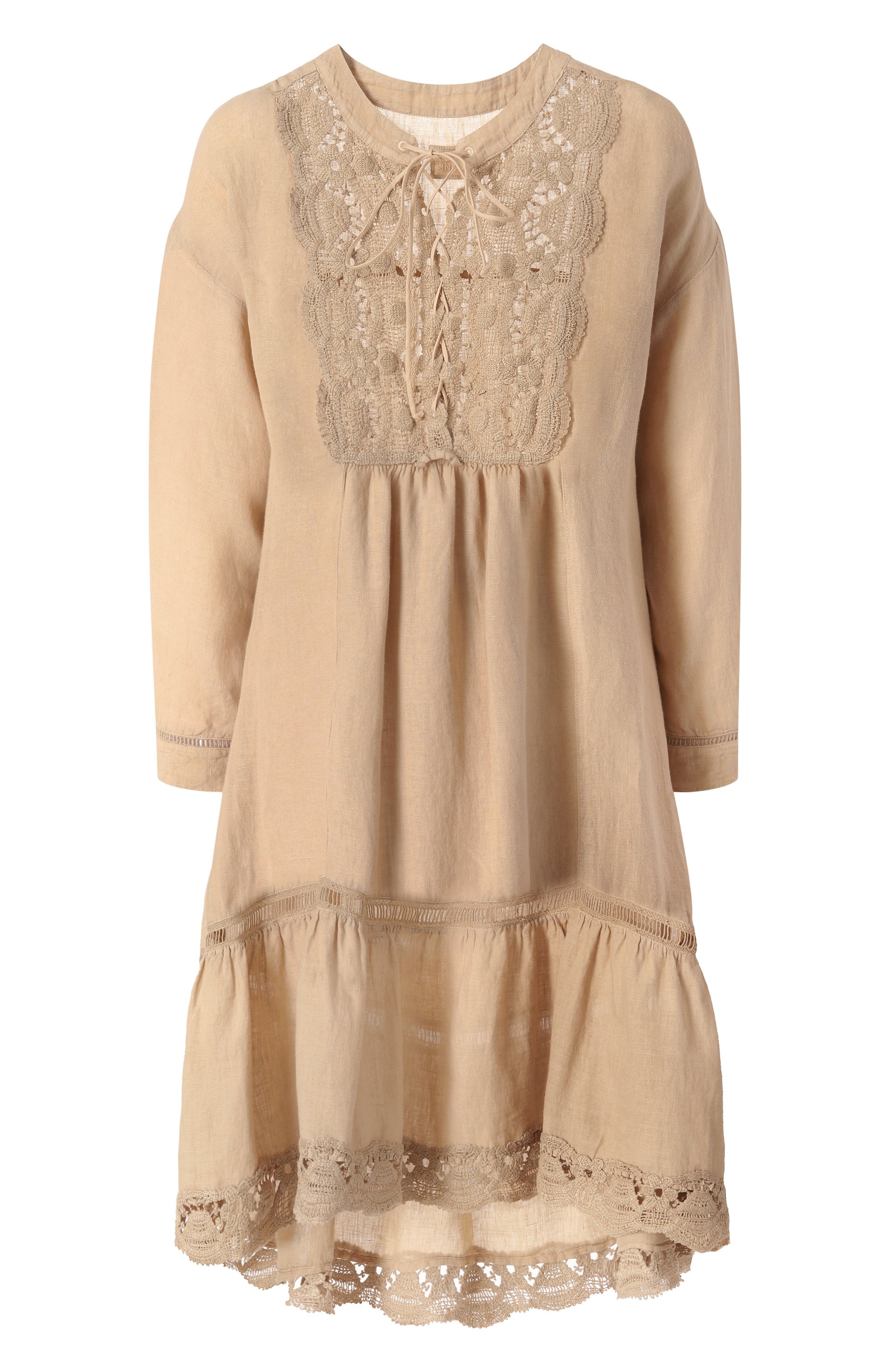 Льняное платье 120% LINO, арт. 32ALIW4PIH/0000115, фото 1