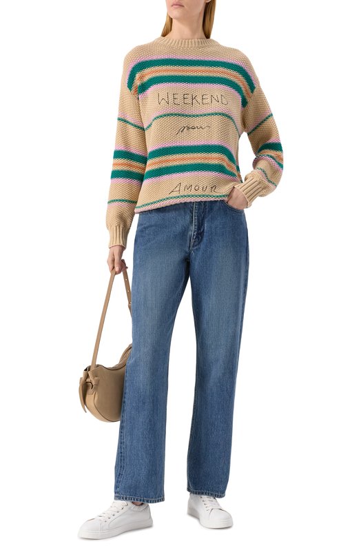 Свитер Weekend Max Mara ANGUS Бежевый  ANGUS Фото 2