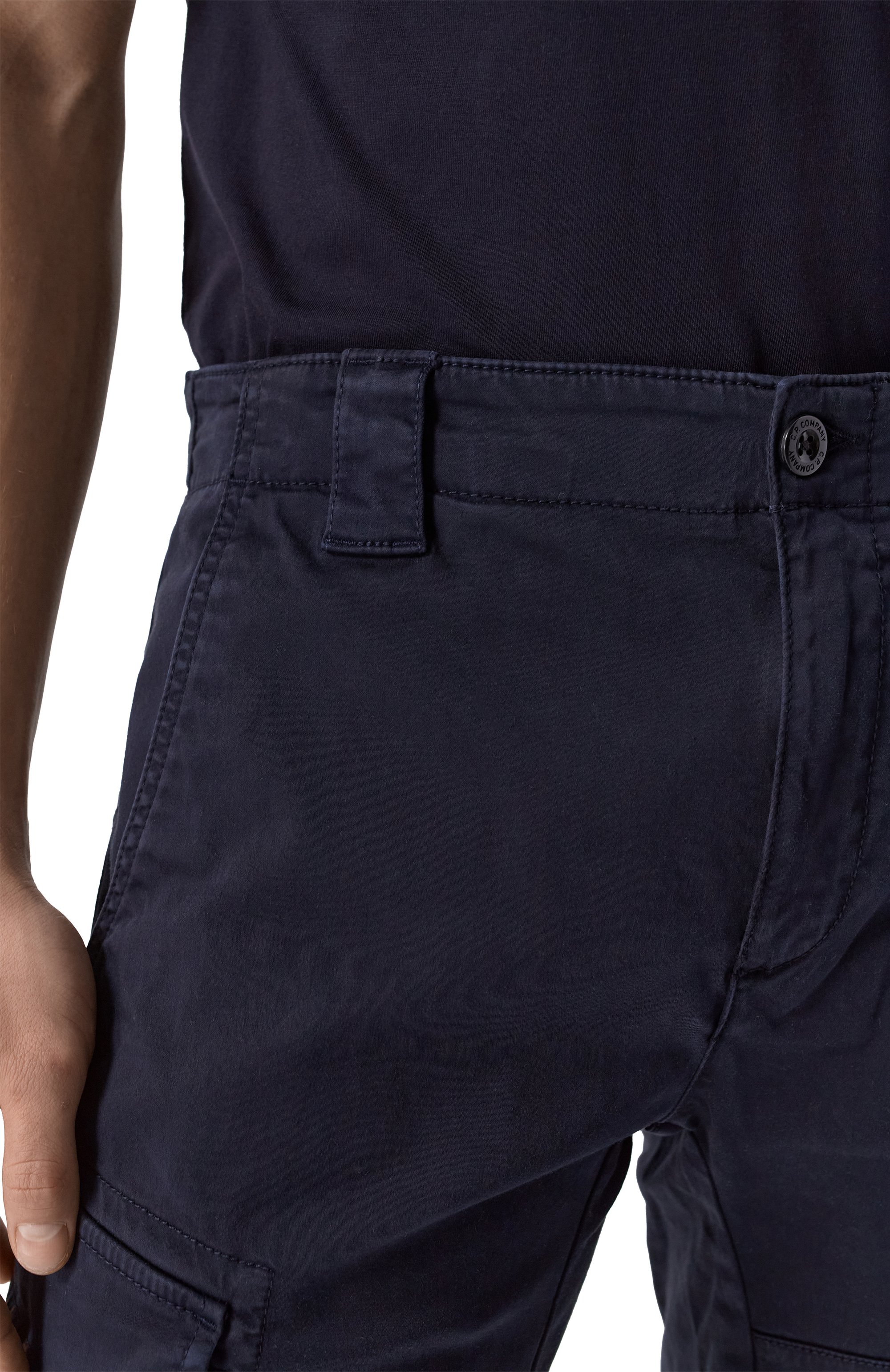 Хлопковые шорты C.P. COMPANY, арт. 18CMBE116A005694G, фото 5