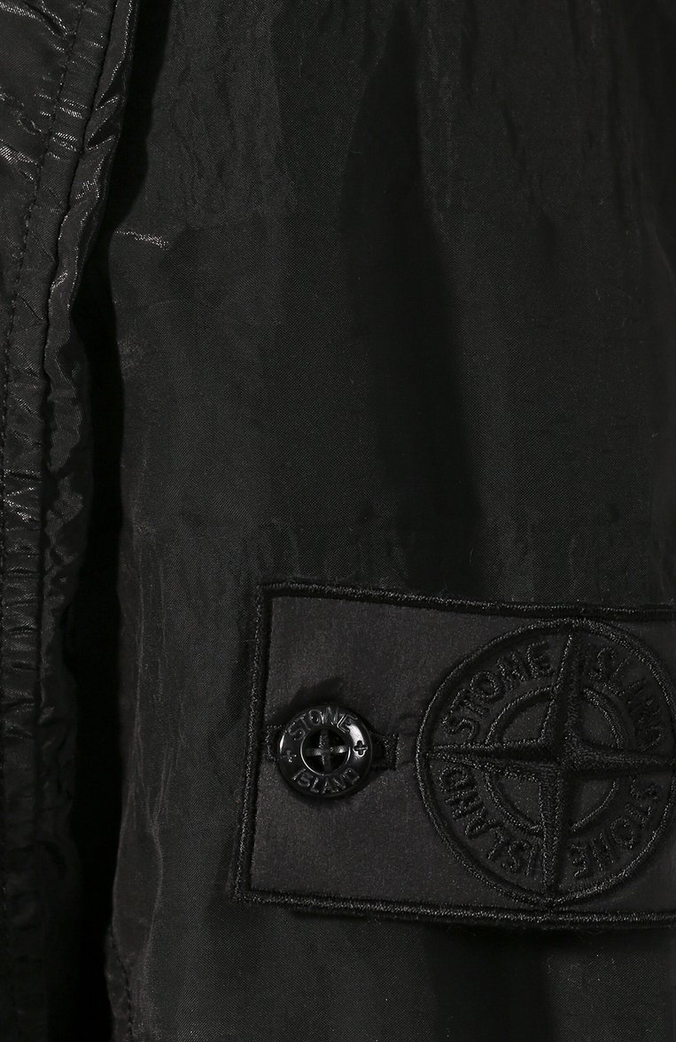 Мужская анорак STONE ISLAND SHADOW PROJECT черного цвета, арт. 721940301 | Фото 5 (Длина (верхняя одежда): Короткие; Материал внешний: Синтетический материал; Материал подклада: Синтетический материал; Мужское Кросс-КТ: Верхняя одежда; Рукава: Длинные; Кросс-КТ: Ветровки, Куртка, Легкие; Материал сплава: Проставлено; Драгоценные камни: Проставлено; Стили: Кэжуэл)