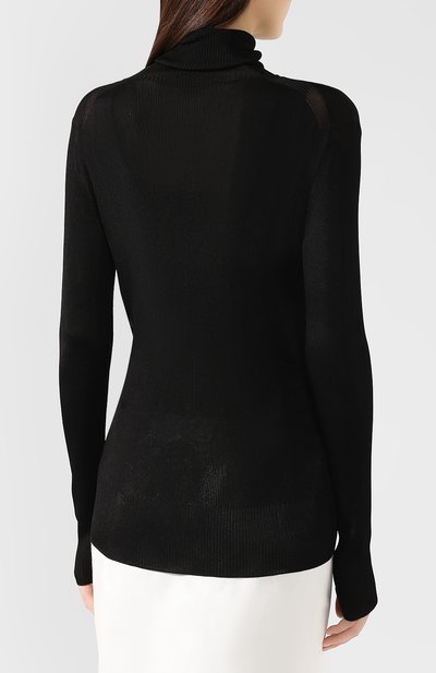 Водолазка из вискозы TOM FORD черного цвета по цене 148500 руб., арт. MAK877-YAX214, фото 4 Водолазка из вискозы TOM FORD, арт. MAK877-YAX214, фото 4