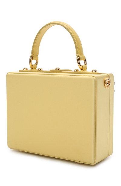 Сумка dolce box DOLCE & GABBANA желтого цвета по цене 333000 руб., арт. BB5970/AW129, фото 3 Сумка dolce box DOLCE & GABBANA, арт. BB5970/AW129, фото 3