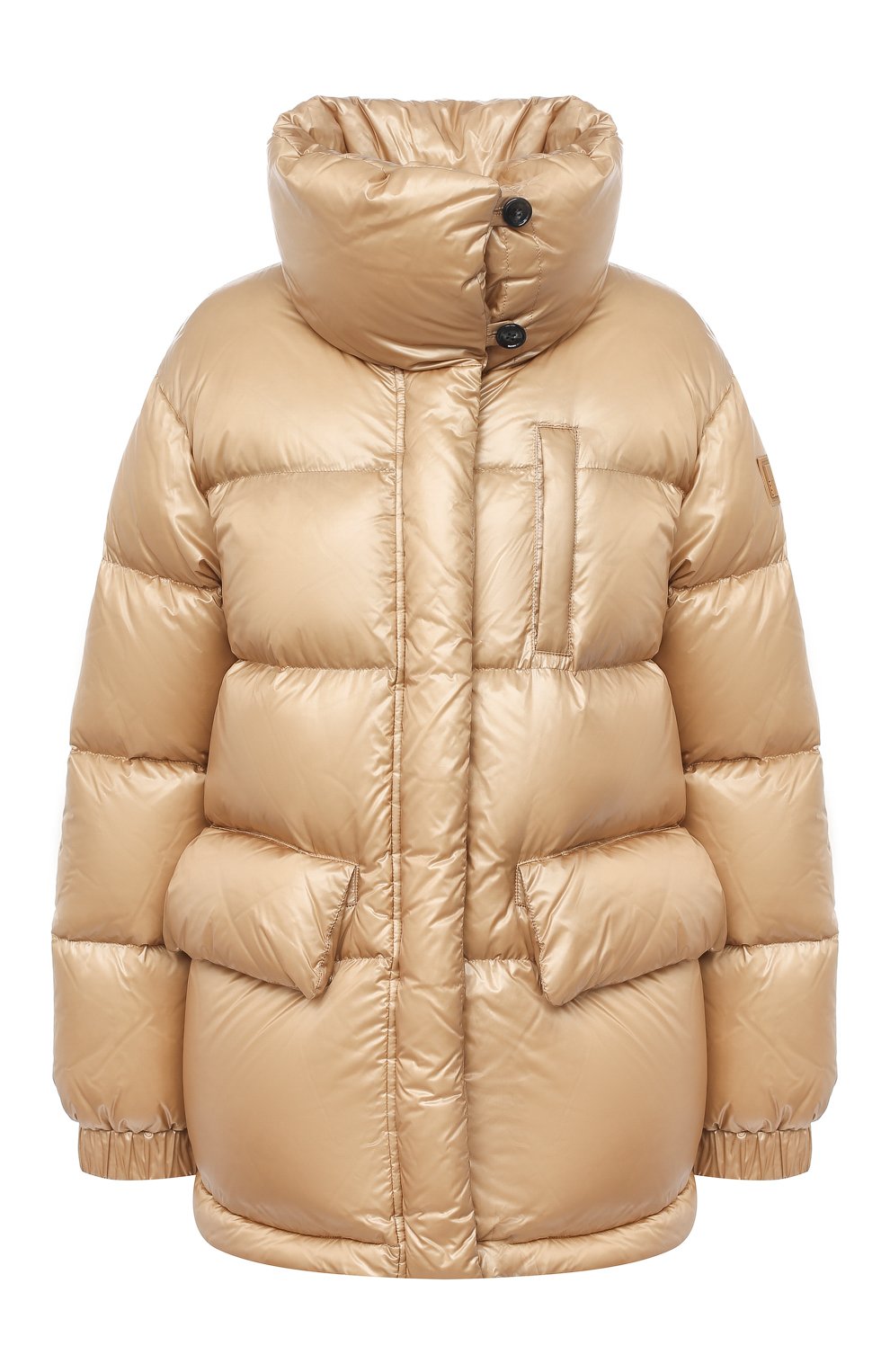 Пуховик WOOLRICH бежевого цвета по цене 65850 руб., арт. CFWW0U0282FR/UT1702, фото 1 Пуховик WOOLRICH, арт. CFWW0U0282FR/UT1702, фото 1