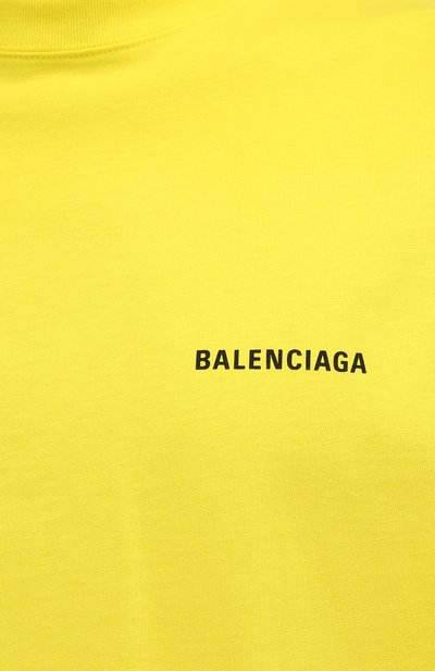 Хлопковая футболка BALENCIAGA, арт. 612966/TIVG5, фото 5