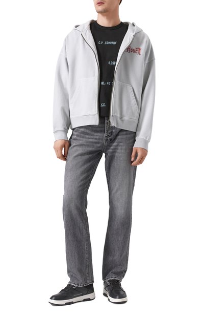 Хлопковая футболка C.P. COMPANY, арт. 18CMTS107A110301W, фото 2