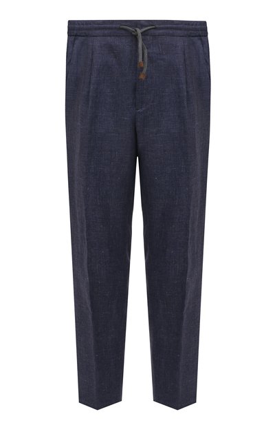 Льняные брюки BRUNELLO CUCINELLI, арт. MH238E174W, фото 1