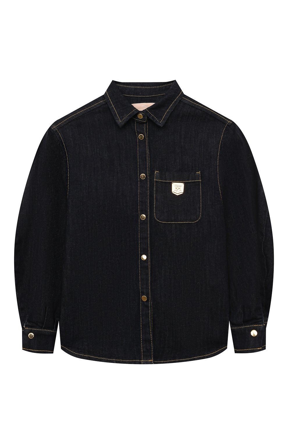 Джинсовая рубашка ELISABETTA FRANCHI LA MIA BAMBINA, арт. EFCA244C/DS034/4A-8A, фото 1