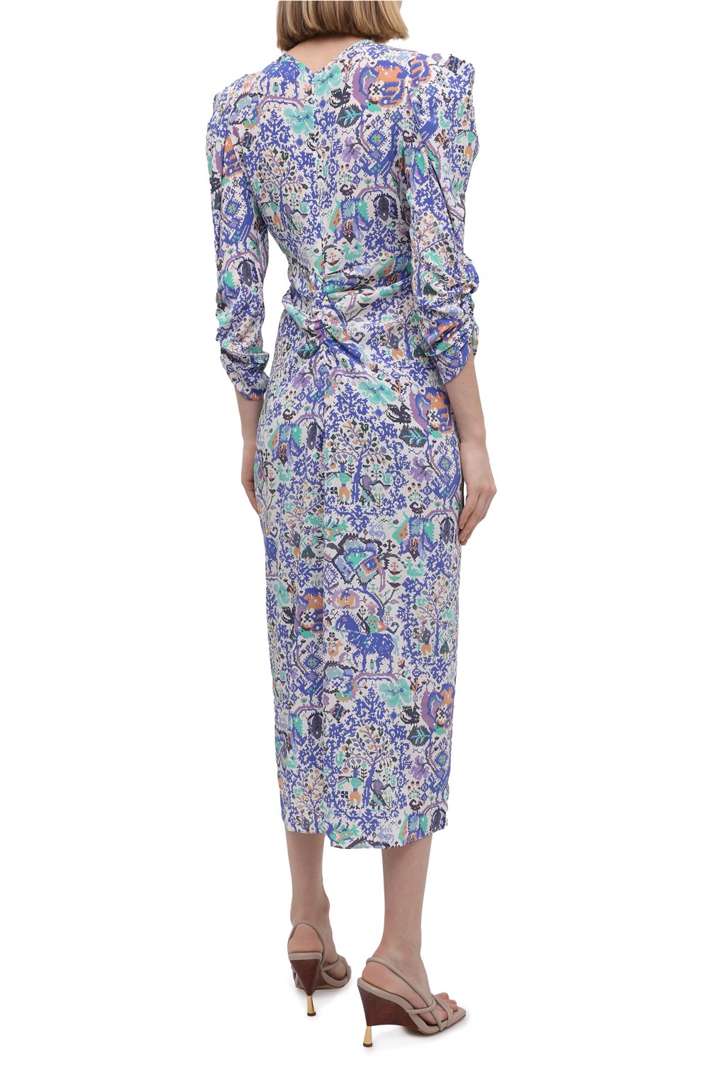Шелковое плать е ISABEL MARANT, арт. R01282-22P029I/ALBI, фото 4