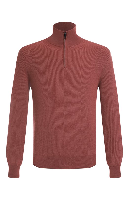 Джемпер из кашемира и шерсти Brioni UMS70L0CK12 Розовый UMS70L0CK12