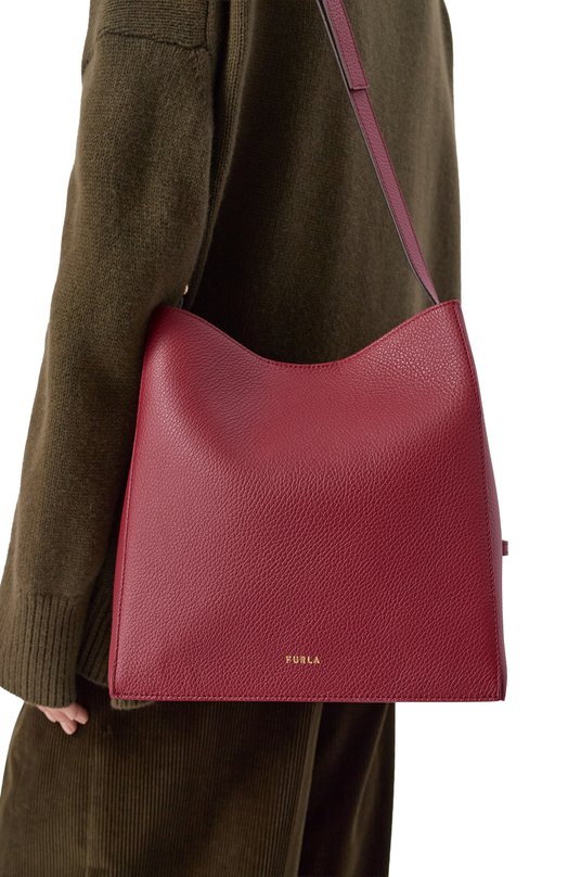 Сумка Furla Nuvola small Furla WB01959/HSF000 Бордовый  WB01959/HSF000 Фото 2
