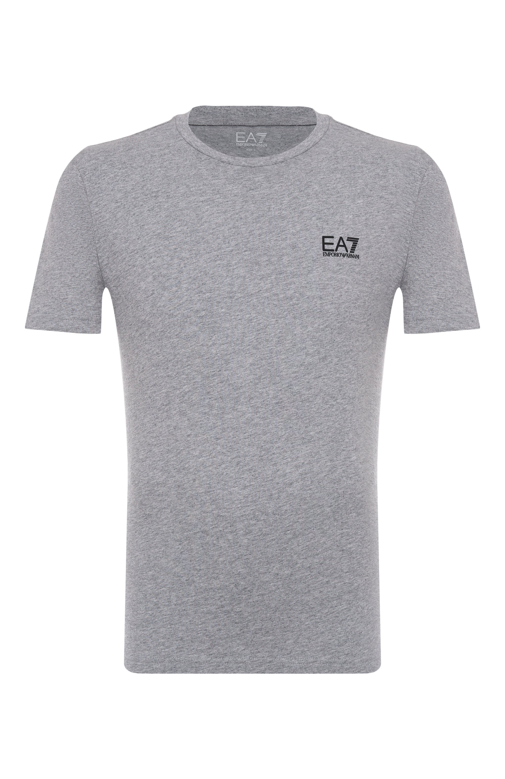 Хлопковая футболка EA7, арт. 8NPT25/PJVPZ, фото 1