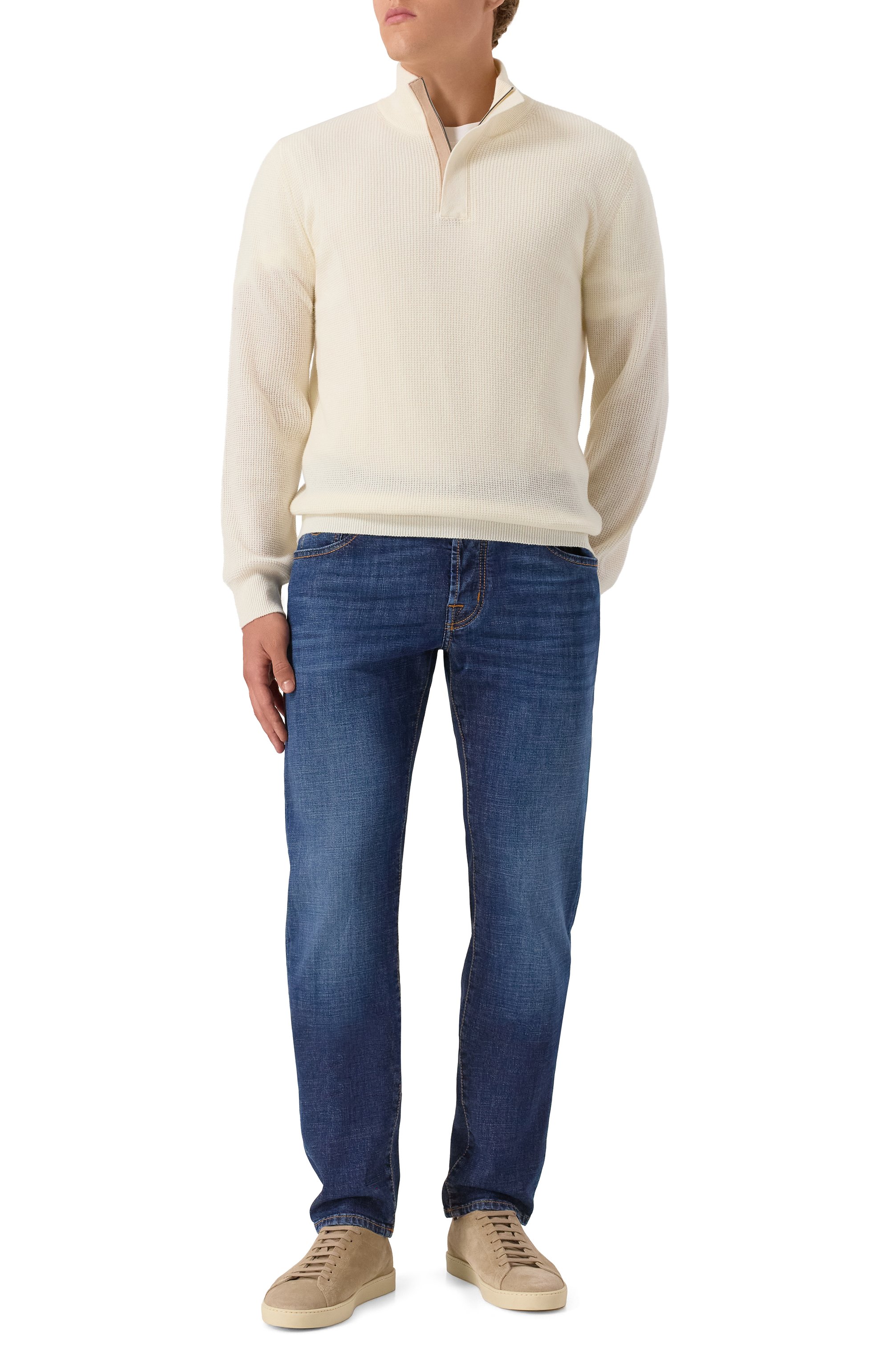 Джемпер из шерсти и кашемира CANALI, арт. C1140/MK02361, фото 2