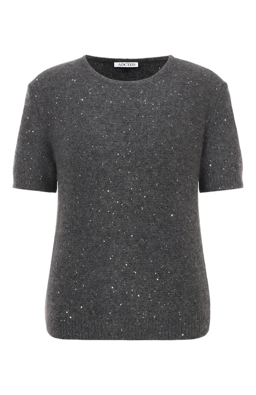 Пуловер из кашемира и хлопка Addicted AD2504 Серый AD2504