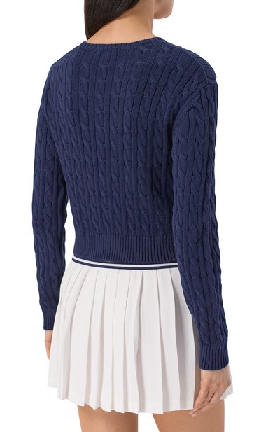 Хлопковый свитер SPORTY AND RICH, арт. WS094710326BL106, фото 4